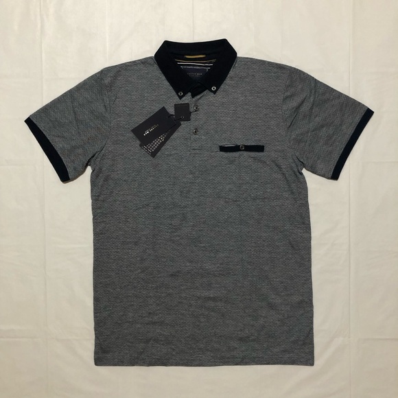 Cactus Man Ricky Singh Other - NWT Cactus Man Men’s Short Sleeve Collared Pullover Stretch Blue Polo Shirt M
